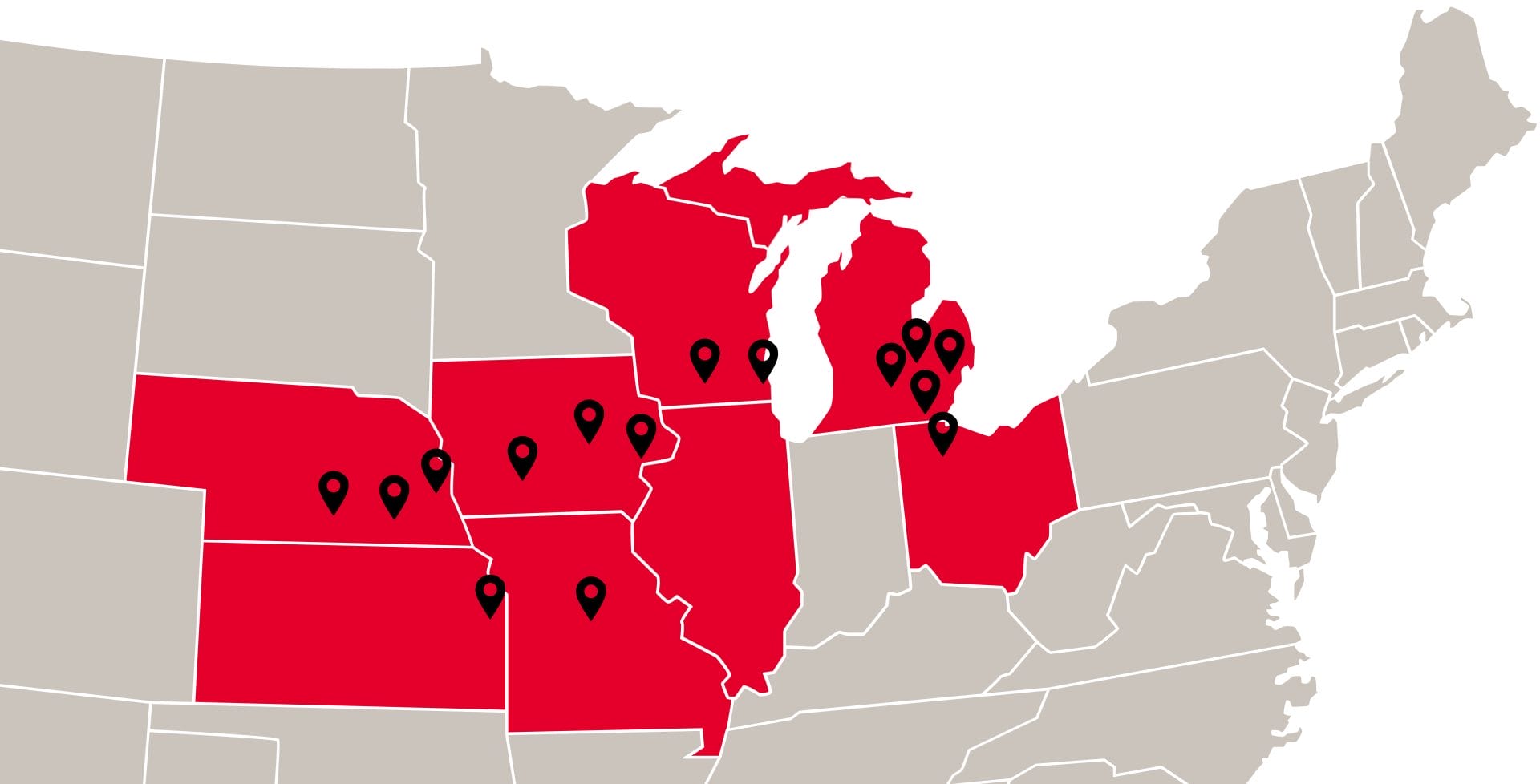 Midwest Alarm Services locations